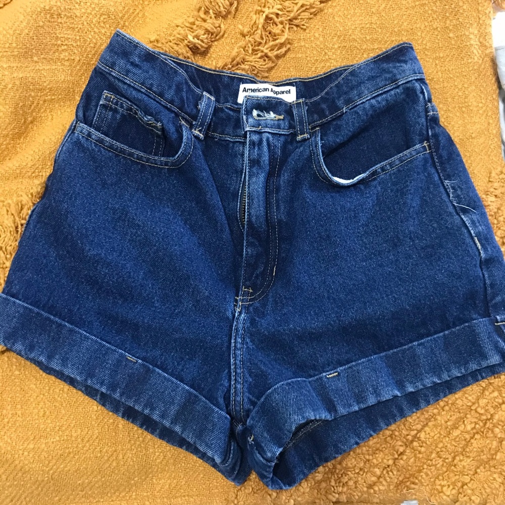 High-waisted Jean Shorts